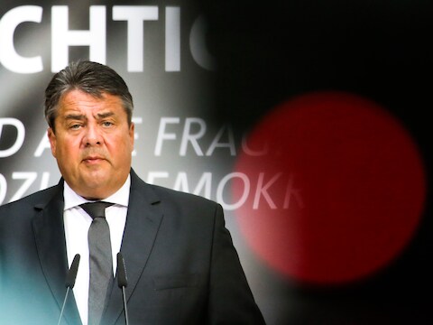Sigmar Gabriel, voorzitter van de SPD