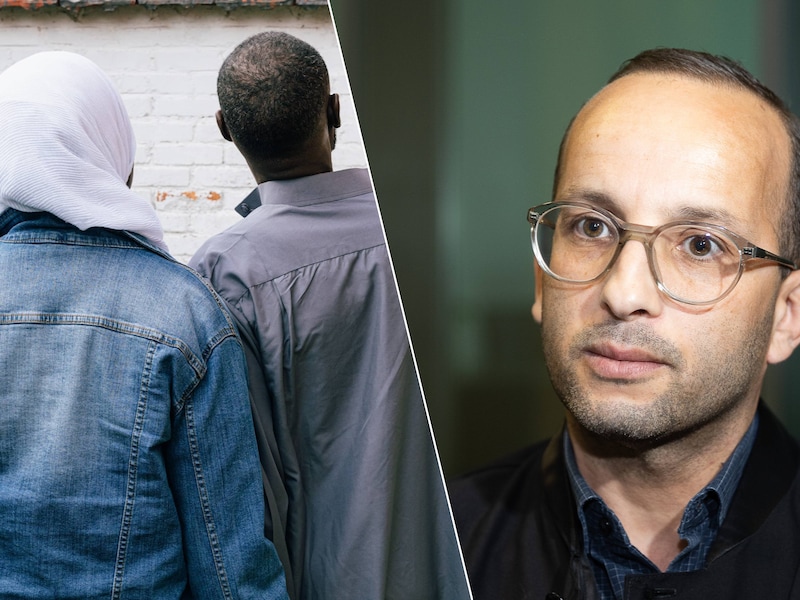 Dana’s ouders vinden dat ze lang genoeg hebben gewacht. Hun advocaat Abderrahim Lahlali (rechts) diende een klacht in tegen de dienst Pleegzorg. 