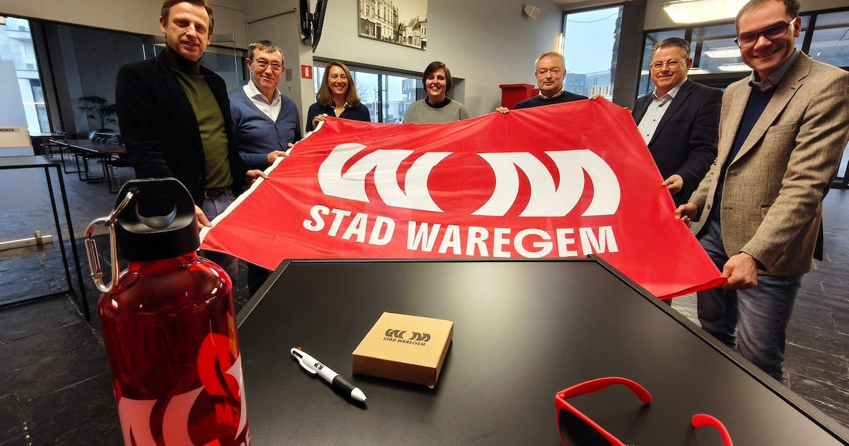 Een nieuwe look voor Waregem met fris logo en dynamische huisstijl: “De ...