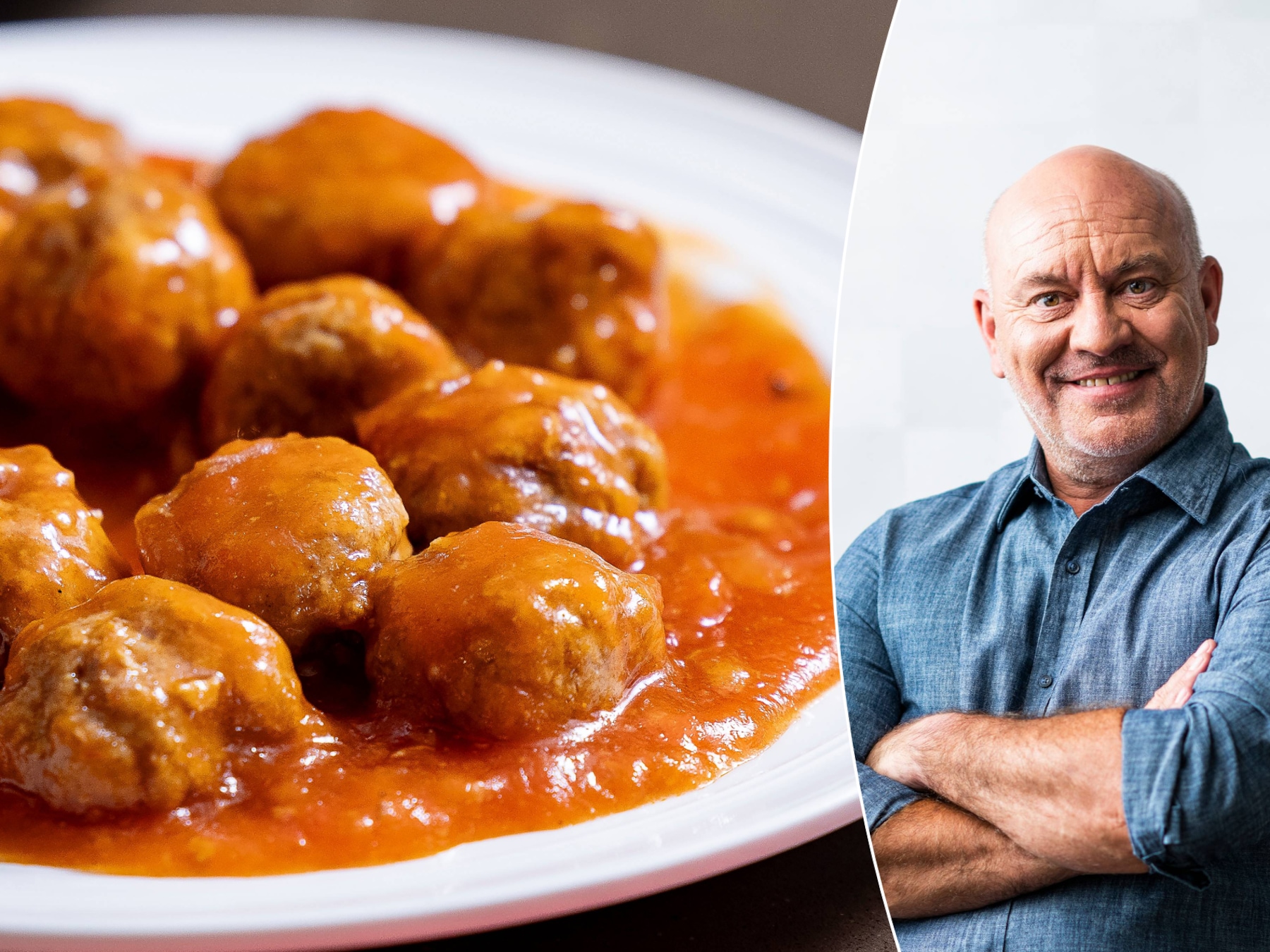 6 tips van Piet voor balletjes in tomatensaus. Alvast één tip van de sluier: “Rol ze voor het bakken in bloem”