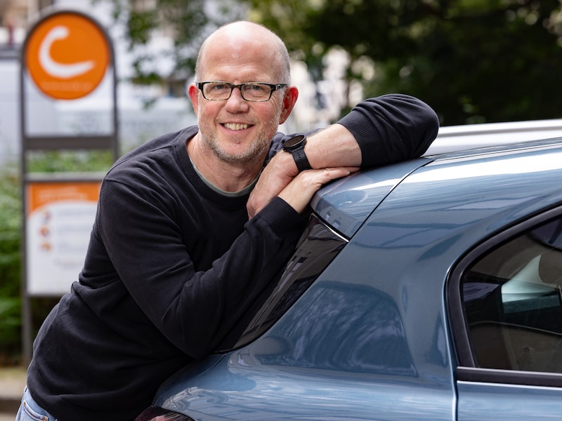 Willem uit Antwerpen heeft al jaren geen eigen wagen meer: hij rekent op Cambio. 