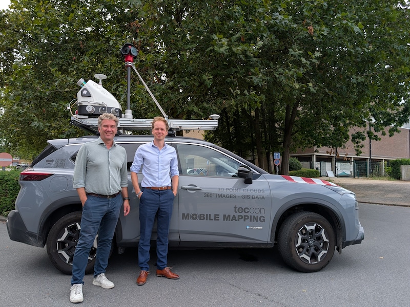 Leuven laat 20.000 bomen digitaal opmeten: scanwagen legt plaats en omvang van elke boom vast
