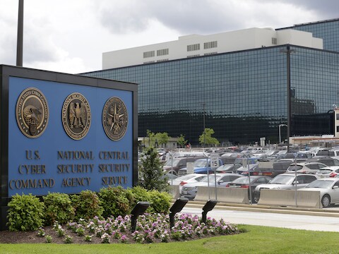 De NSA-campus in Fort Meade.