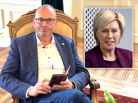 Luc Lambregts is de echtgenoot van burgemeester van Laakdal Tine Gielis (inzet).