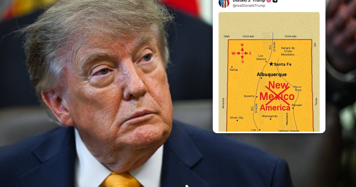 Trump wil Amerikaanse staat New Mexico omdopen tot New America