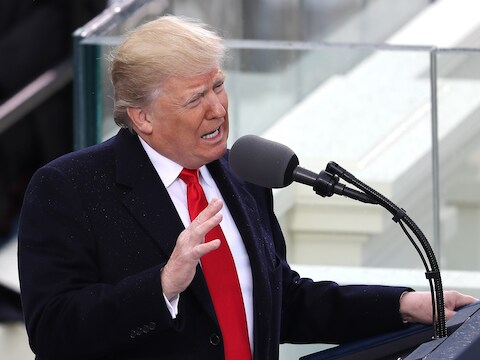 Amerika's 45ste president Donald J. Trump.