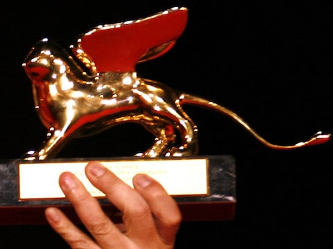 De gouden leeuw.