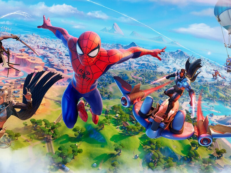 'Fortnite: Chapter 3' met Spider-Man en Dwayne 'The Rock' Johnson als The Foundation.