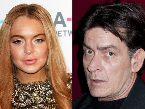 De opnames beloven dolle pret te worden: zowel LiLo als Sheen staan bekend om hun verleden in afkickcentra.