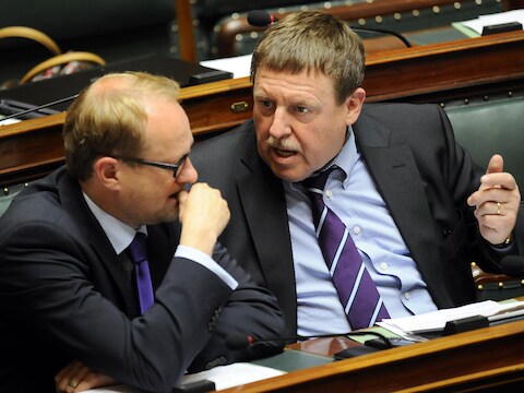 Ben Weyts en Siegfried Bracke.