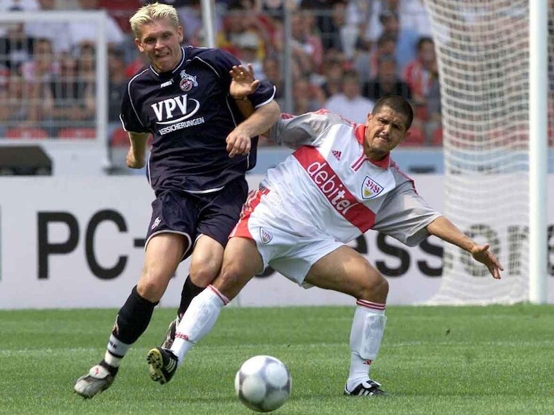 Archieffoto van Cichon in het shirt van FC Köln.
