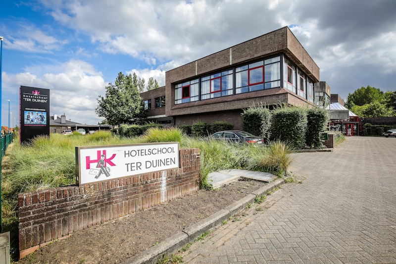 De hotelschool Ter duinen in Koksijde.