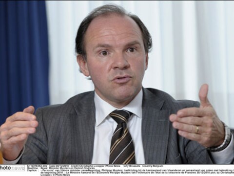 Vlaams minister van Begroting Philippe Muyters.
