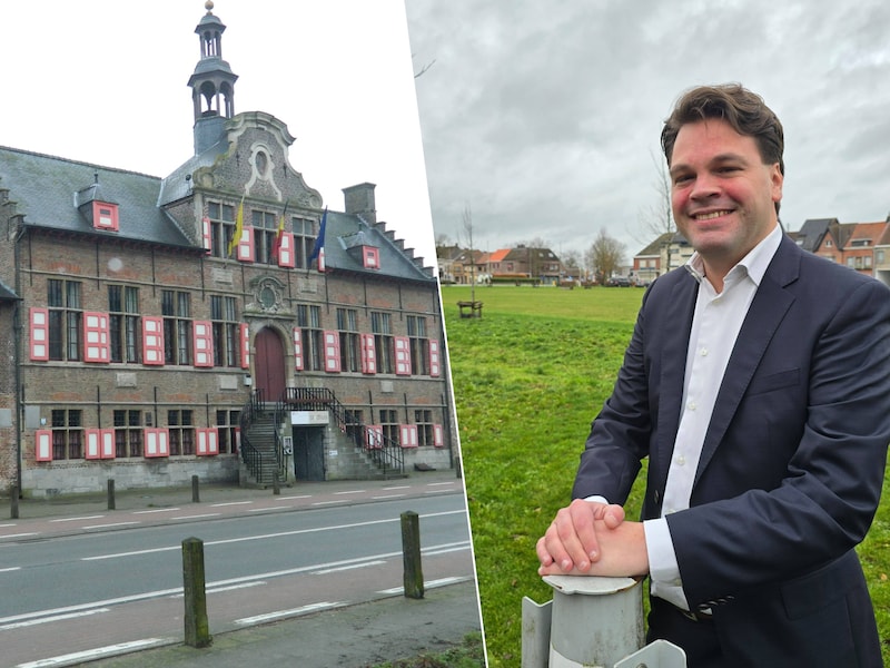Kaprijke Klein Stadhuis / Burgemeester Pieter Claeys van Kaprijke.