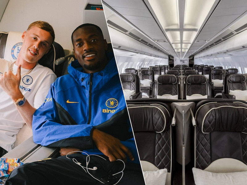 KIJK. Privéjet van 350 miljoen euro met 100 bedden voor Romeo Lavia en co: Chelsea bereidt zich in stijl voor op nieuwe seizoen