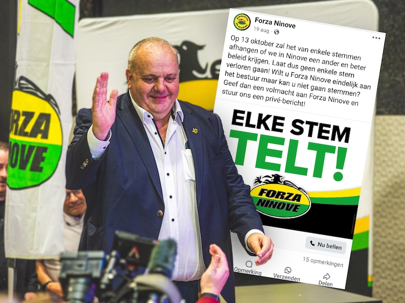 Hetzelfde doktersattest zou voor vier verschillende volmachten gebruikt zijn: kan dit D’haese­leer nog de Ninoofse sjerp kosten?