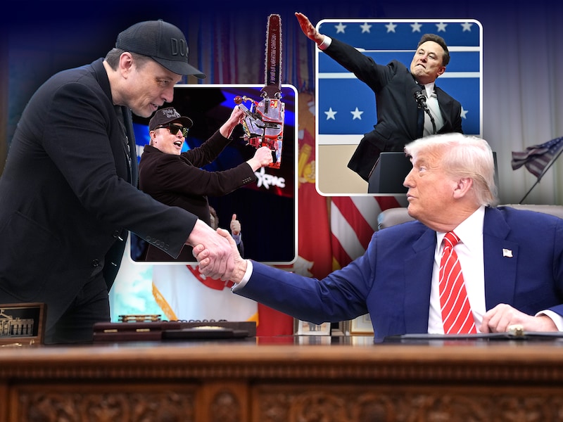 Trump en Musk