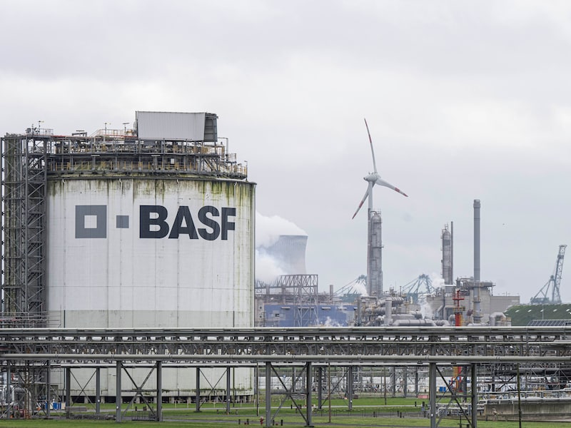 BASF produceert in Antwerpen chemische producten als ethyleen, propyleen en benzeen.