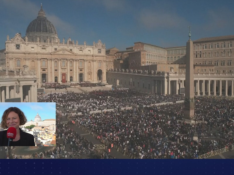 KIJK. Onze journalist ziet enorme toestroom in Rome: “Je voelt dat de spanning in de lucht hangt”