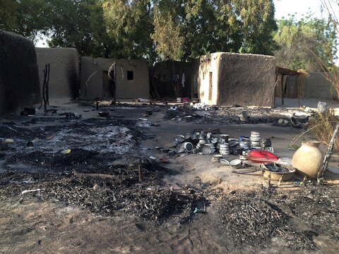 Vrijdag vielen rebellen van Boko Haram het dorpje Nougboua binnen.