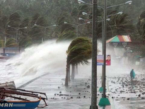 Legazpi, de hoofdstad van de Filipijnse provincie Albay op Luzon.