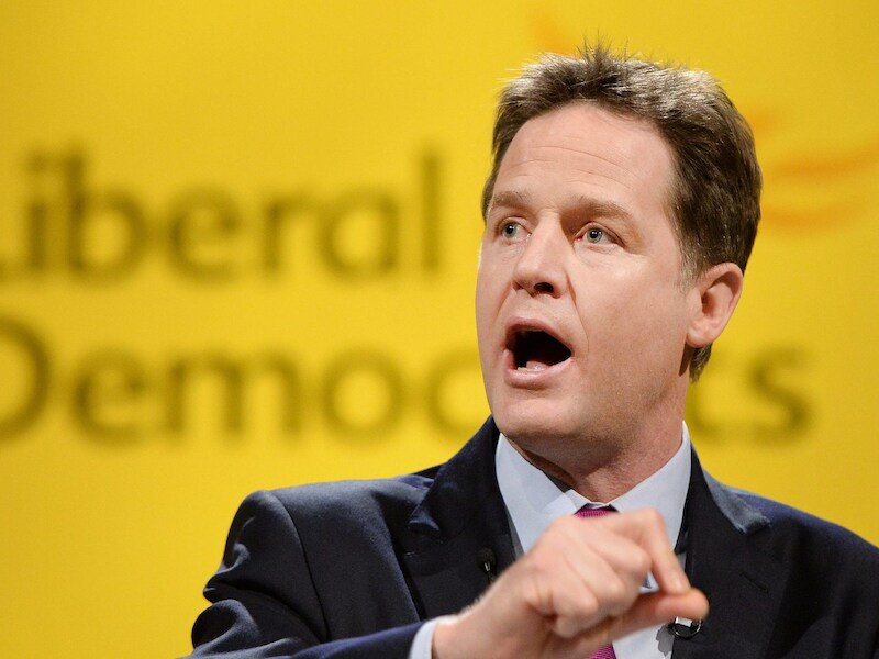 Nick Clegg.