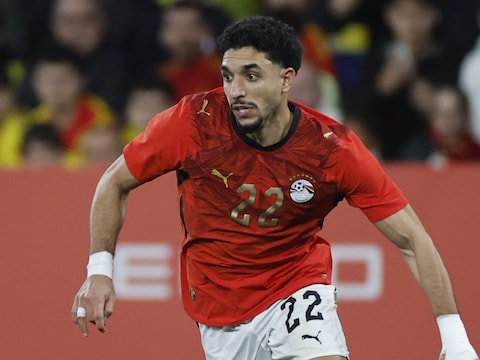 Omar Marmoush was tegen Spanje de uitblinker bij Egypte.