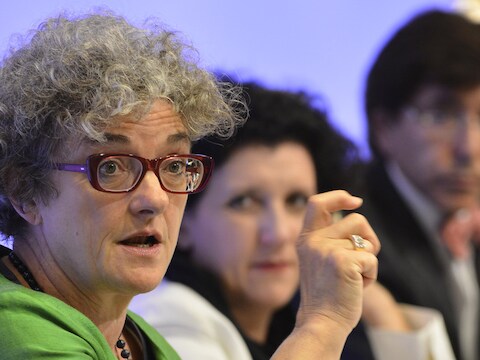 Minister van Werk Monica De Coninck (sp.a)