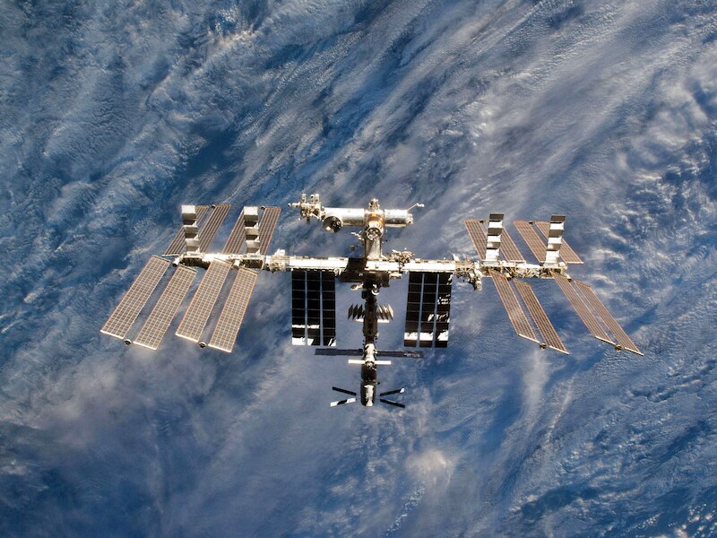 Het Internationaal Ruimtestation ISS (archiefbeeld).