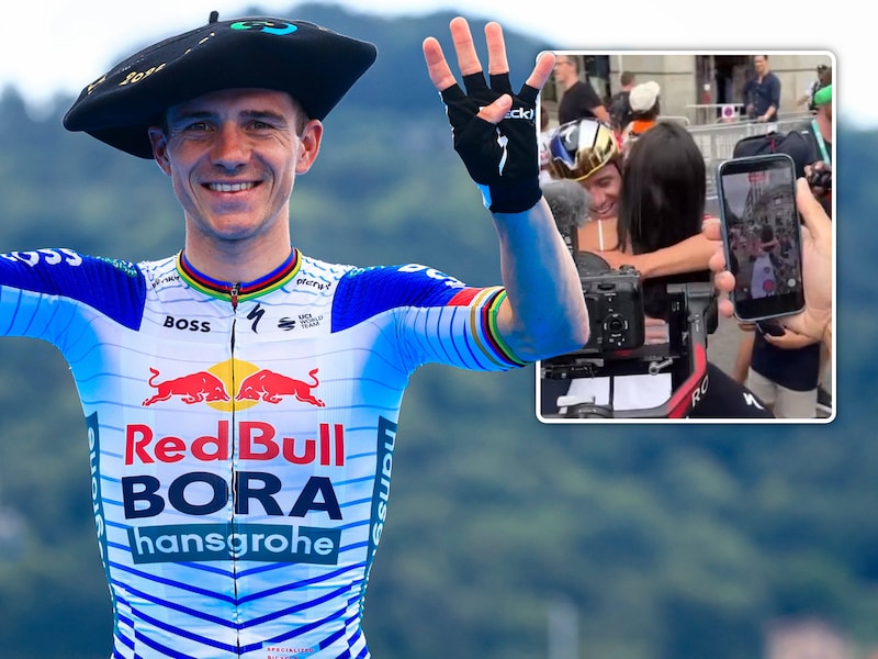 Na lekke band en inhaalrace: Remco Evenepoel boekt recordzege in Clásica San Sebastián