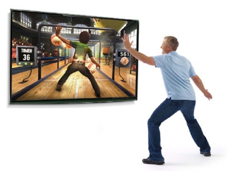 Met de bewegingssensor kan je ook games spelen zonder controller.