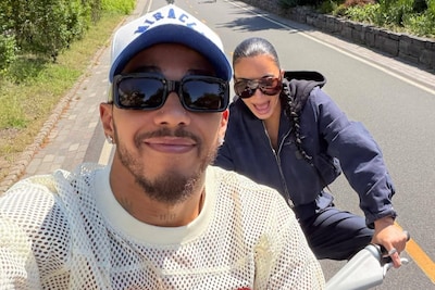 Nu ook ‘Instagram official’: Kim Kardashian deelt voor het eerst beelden met Lewis Hamilton