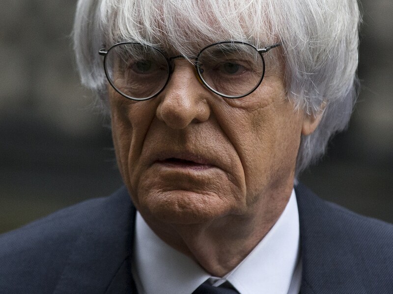 Bernie Ecclestone.