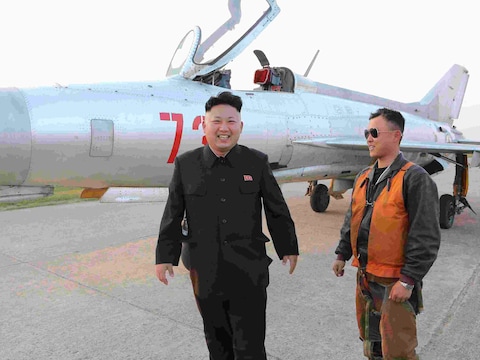 De Noord-Koreaanse leider Kim Jong Un