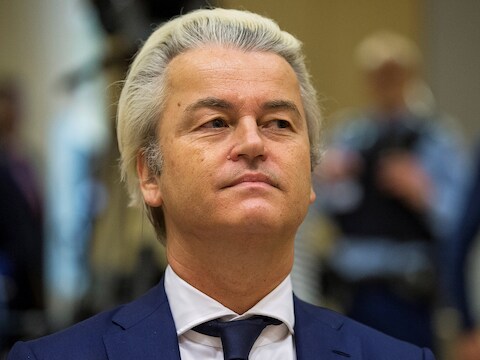 PVV-leider Geert Wilders.