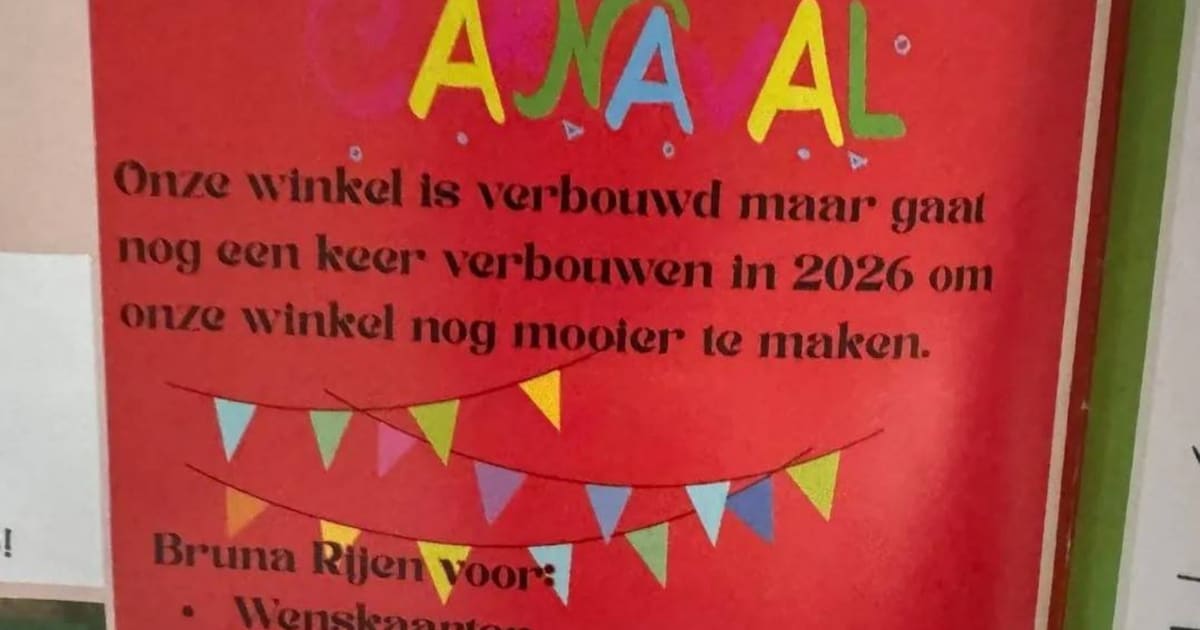 Carnaval of anaal? Advertentie van Nederlandse krantenwinkel zorgt voor hoop ophef: “Ik moest heel g
