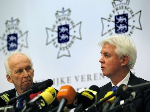 Volgens Wiebe Wieling, voorzitter van de Vereniging De Friesche Elf Steden, is er vandaag veel ijs verloren gegaan.