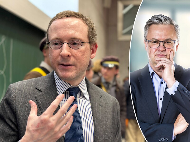 Politicoloog Carl Devos (rechts) over de schorsing van Nathan Cofnas: “Wie nu kritiek heeft op de UGent, spreekt voor zijn beurt.”