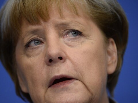 Angela Merkel.