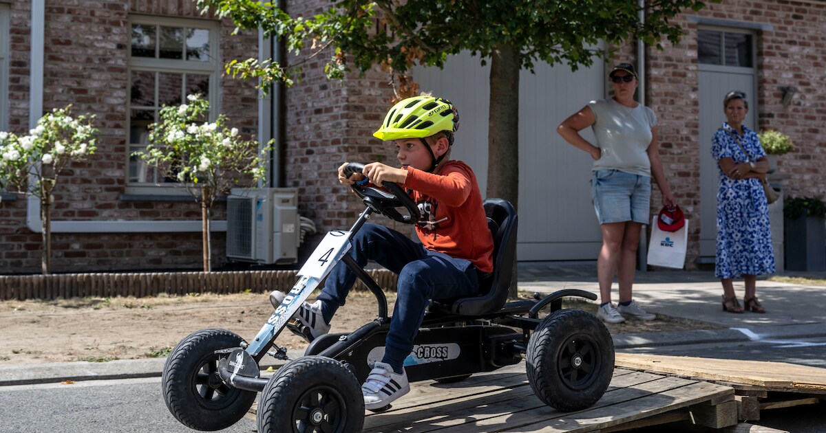 Trapplezier verzekerd tijdens gocartwedstrijd in Schelle