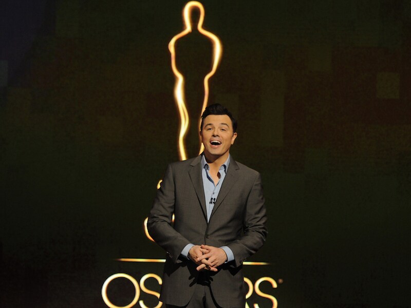 Gastheer Seth MacFarlane.