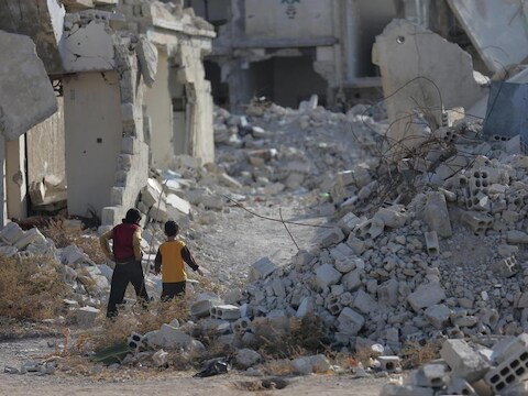 Meer dan 11.000 kinderen lieten in het Syrische conflict al het leven.