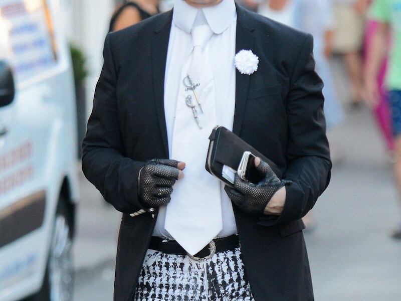 Karl Lagerfeld.