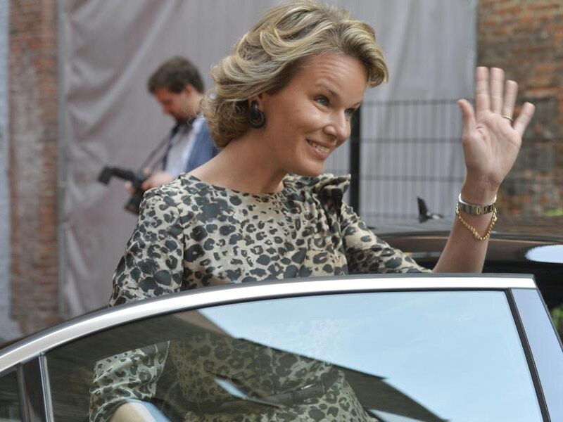 Koningin Mathilde.