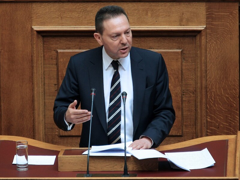 Yannis Stournaras, Grieks minister van Financiën.
