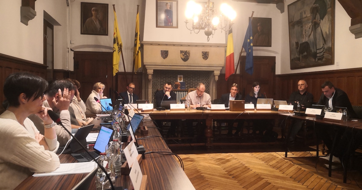 Twee gemeenteraden op één avond gestart in Nieuwpoort. Schepen Decorte is digitaal aanwezig