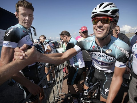 Zdenek Stybar sloeg toe op de Denderoordberg.