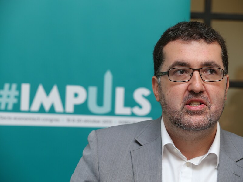 Groen-voorzitter Wouter Van Besien.