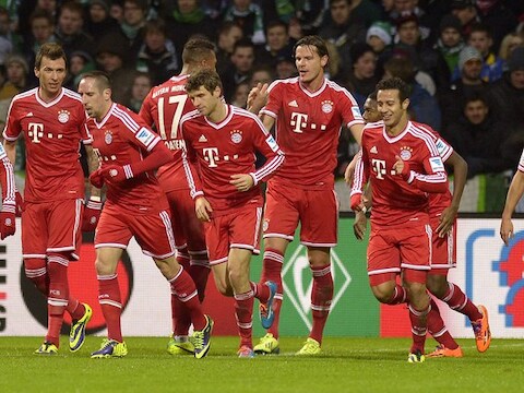 Van Buyten & Bayern moeten pas in de halve finales aan de bak.