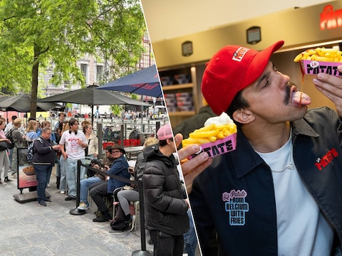 Vijf minuten voor de opening van La Patate in Antwerpen stond er al een aardige rij. In Leuven wordt het wellicht hetzelfde scenario.